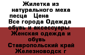 Жилетка из натурального меха песца › Цена ­ 18 000 - Все города Одежда, обувь и аксессуары » Женская одежда и обувь   . Ставропольский край,Железноводск г.